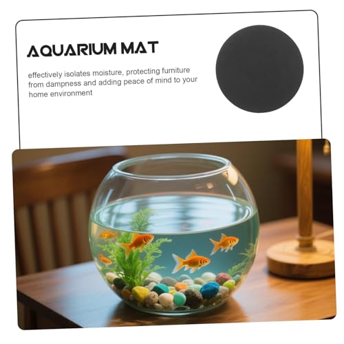 Aquarium Bottom Mat Cushion Skid Fish Tank Leveling Pad for Stability Protection for Reptile Terrariums and Micro Landscape Bottles