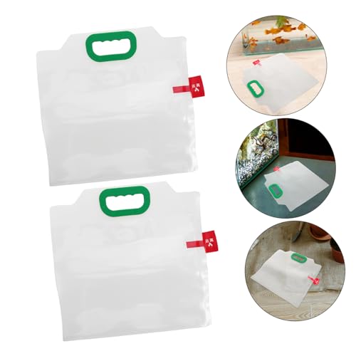 POPETPOP 4pcs Pet Fish Bag Aquarium Media Bag for Live Fish Oxygen Support Reusable Portable
