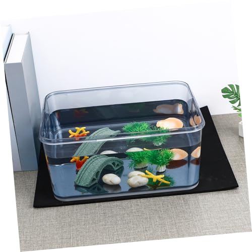 Garneck Aquarium Leveling Mat Thickened Non Slip Pad for Fish Tank Base Cushioning Mat Durable and Wear Resistant Tank Bottom Pad