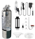 Aquarium CO2 System Generator Kit, Carbon Dioxide Reactor with Solenoid Valve for Planted Tank, 2.4L G600 - color: G600