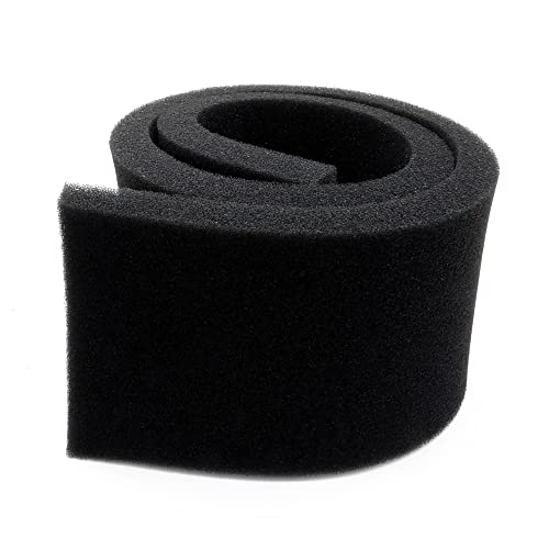 ALEGI Aquarium Filter Sponge Pad 30PPI / 40PPI / 60PPI Bio Sponge Filter Media Cut-to-Size Foam for Fish Tank, Pond Filter (39" x 4.72" x 0.78" - 60ppi) - size: 39" x 4.72" x 0.78" - 60ppi