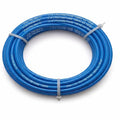 Utah Pneumatic 1/4" PU Air Hose - 10 Meters (32.8ft) UV Resistant Polyurethane Air Line Tubing, Ultra Flexible with Small Bending Radius, 150 PSI High Pressure Pneumatic Hose, Blue - size: 6.35 mm OD (10 m)
