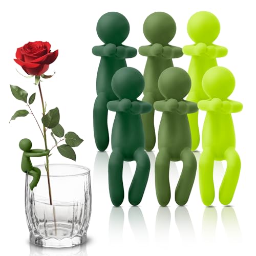 Plant Propagation Buddy, 6pcs Plant Propagation Holder, Plant Cutting Holder Plant Support for Sprouts, Plant Propagation Friends for Indoor Gardens Or for Stems, Shoots and Cuttings - color: Green-6pcs