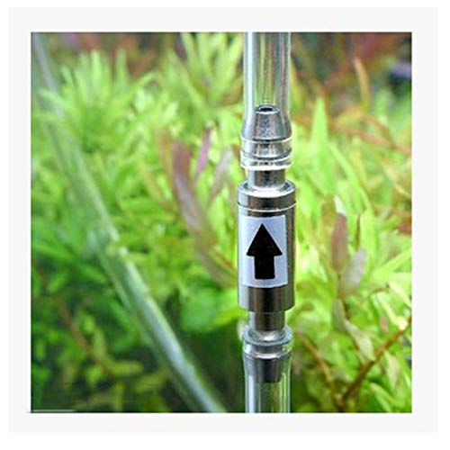 E-outstanding Non Return Valve Stainless Steel One Way Non-Return Check Valve for Aquarium Co2 System CO2 Diffuser