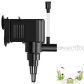 AquaMiracle Aquarium Powerhead Pump Circulating Water Pump 135 GPH for 10-40 Gallon Aquariums with Aerating Features - size: For 10-40 Gal Aquarium