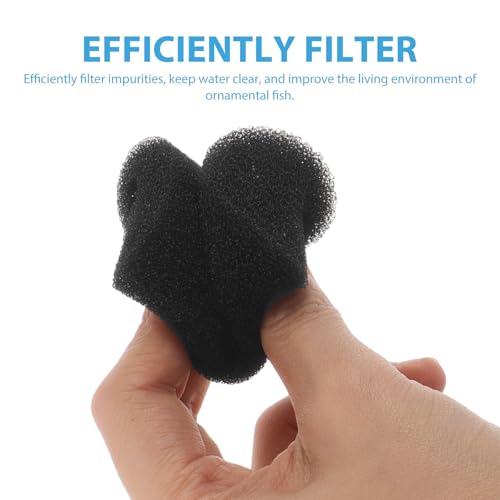 BETOOKY 20pcs Aquarium Filter Sponge Pre-Filter Pads High-Porosity Foam Covers Large Size Intake Protection for Fish Tank and Pond Filtration