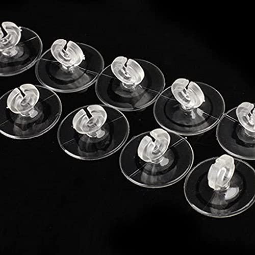 40Pcs Aquarium Suction Cups Clear Fish Tank Hose Clamps Suction Cup Clips Airline Tube Holders Fish Tank Holders Clips for Fish Tank Tubing