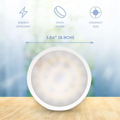 SOL LED Light - Aquarium Lights for Fish Tank, Aquarium LED Light, Aquarium Lights for Nano Planted Tank Set ups, LED Fish Tank Lights, LED Aquarium Light, Fish Tank LED Light - SOL, White - color: White, size: SOL - LED Puck Light