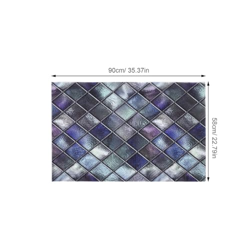 Window Privacy Film Non-Adhesive Static Cling Frosted Glass Film with Light-Reflective Design for Home Privacy and Easy Installation