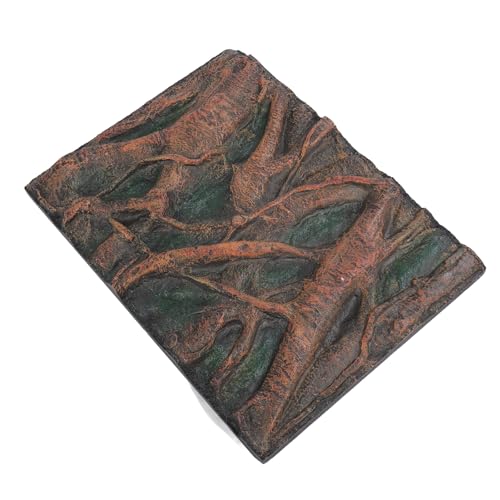 Fish Tank Background, Fine Crafted 3D Foam Fish Tank Background Wall for Fish Tank for Reptiles Tank (H) - size: H
