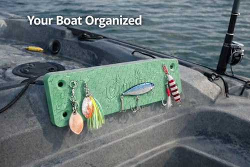 Juju Fishing Magnet | Oversized Magnet for Fishing Magnetic Tackle Storage, Lures, Pliers, Gun Holder | Used on Boats, Filet Table, Trucks (Seafoam Green) - color: Seafoam Green