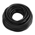 AQUANEAT 100 Feet Aquarium Airline Tubing, Standard 3/16" Tubing for Fish Tank Air Pump (Black) - size: 100 Feet