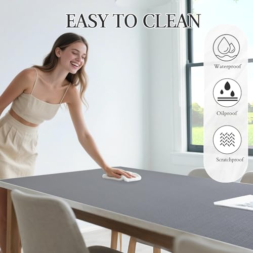 Beautysaid Shelf and Drawer Liner for Kitchen Cabinet, Non Adhesive Non Slip Shelf Paper Waterproof Washable Thickened for Dresser Pantry Shelve Bathroom Protector Liner(Gray,12 in x 20FT) - color: Gray, size: 12"W x 236"L