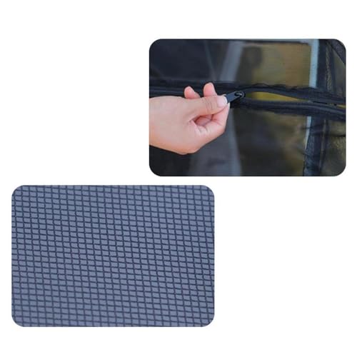 Qianly Separation Net Aquarium Breeder Net Isolation Box Nylon Mesh Isolation Mesh Box Fish Breeder Box with Zipper Suitable for Isolating Sick Fish - size: 32x17x17cm