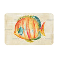 Colorful Aquarium Fish Bath Mat Diatomaceous Quick Drying Shower Mat Non-Slip Super Absorbent Mat 24''x16'' - color: Pattern-8