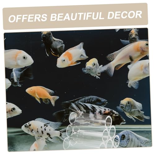 YARNOW 6holes Acrylic Shrimp Breeding Tube Versatile Fish Tank Shelter for Shrimp Turtles and Aquatic Pets Aquarium Decor for Enhanced Viewing