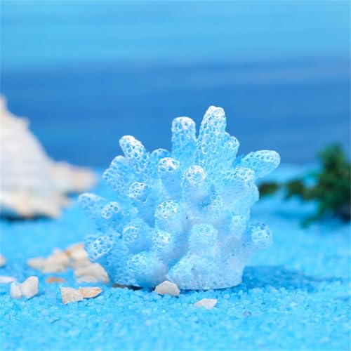 11Pcs Set of Resins Coral Seaweed Miniatures Ornaments for Aquariums Decoration