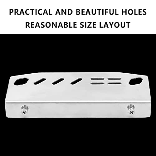 ZJchao Aquarium Plant Holder, Fish Box Accessory Organizer Saltwater Aquarium Accessories Aquascaping Tools Stainless Steel Grass Tool Rack for Tweezers Scissors Storage Rack, 5.9x2.4in