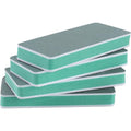 4 Pcs Fish Tank Cleaning Sponge Brush, Double Sided Aquarium Scrubber Cleaner, Sponge Pad Cleaning Tools Dirt Remover for Glass Mirrors Kitchen- Green