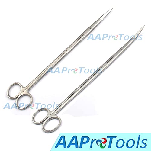 Aquarium Maintenance Aquascaping Scissors Stainless Steel Set Straight & Curved 12" Plant Tank Tool Freshwater Saltwater Tweezers Substrate Scraper Gravel Sand Fish