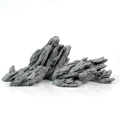 FZONE Aquarium Rocks Aquascaping, Resin Seiryu Rock for Aquascaping - size: 07: Seiryu Stone: 13''×6.3''×5.9''