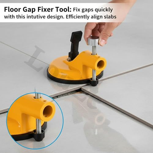 Adjustable Height Setter - Professional Countertop Leveling Tool, Floor Gap Fixer Tool, Stone Countertops Tensioner and Leveler, Tools for Splicing of Slab Countertops (A) - color: A