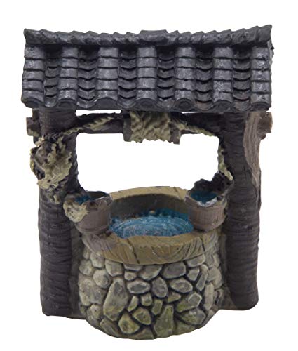 Miniature Fairy Garden Decoration Accessories Garden Sculptures Statues,Yard Decor for Outside Gnomes Outdoor Decor for Patio - size: Well