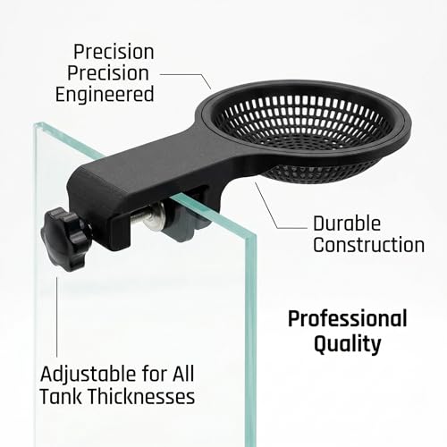Aquarium Water Change Diffuser for Undisturbed Substrate, Plant Protection Water Refill Tool, Adjustable Mount for Rimless and Rimmed Tanks, Gentle Flow for Shrimp and Fry