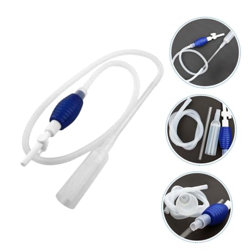 TOYANDONA Aquarium Water Changer Manual Pump Siphon Cleaner Gravel Vacuum Tool Medium Size for Fish Tank Cleaning and Gravel Washing