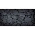 AWERT 36x24 inches Rock Aquarium Background Dark Grey Stone Fish Tank Background Rocky Terrarium Background Durable Polyester Background - size: 36x24in/90x60cm