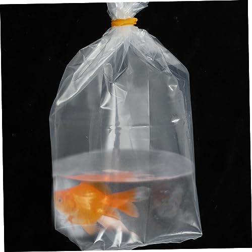 Happyyami 50pcs Ornamental Fish Bags Lightweight Fish Transport Containers for Safe Packing for Aquatic Transport and Storage