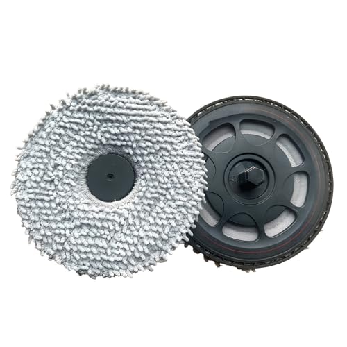 （6 Pcs） Mop pad Bracket kit Compatible with Roborock Qrevo MaxV, Qrevo S, Qrevo Pro,Qrevo Plus, Qrevo Master，Qrevo Slim，Qrevo Curv，Qrevo Edge，QV 35A，QV 35S，Qrevo S5V Robot,mop Holders（Black