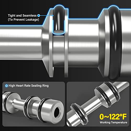 TAILONZ PNEUMATIC 1/4"NPT 5 Way 2 Position Air Hand Lever Operated Valve Pneumatic Solenoid Valve Manual Control Push-Pull 4R210-08 - size: 1/4"NPT, style: 5 Way 2 Position Manual