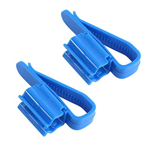 Water Pipe Tube Clamp Set, 2Pcs Adjustable Hose Holder Clip Multifunctional Water Pipe Fixing Clip Adjustable Aquarium Filtration Bucket Fish Mounting Clip