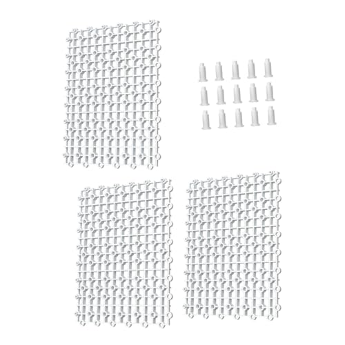 BESPORTBLE 1set Indoor Aquarium Divider Filtering Tray Plastic Grid Partition Support Legs for Fish Tank Maintenance Fish Isolation and Prevention