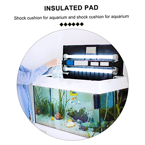 COLLBATH 5pcs Fish Tank Insulation Pad Non- Shockproof Aquarium Mat for Heat Preservation Sound Reduction for Home Use