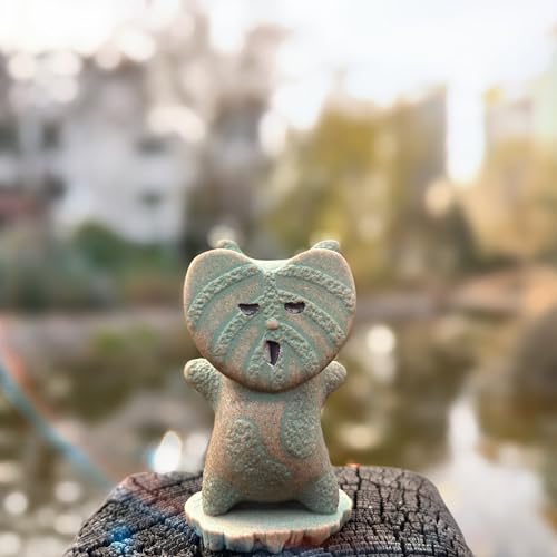2.95in TOTK Korok Statue Yahhaha Sandstone Statue, Resin Statue Fish Tank Decoration TOTK Gift Korok Statues Resin BOTW Figure Game Room Decoration