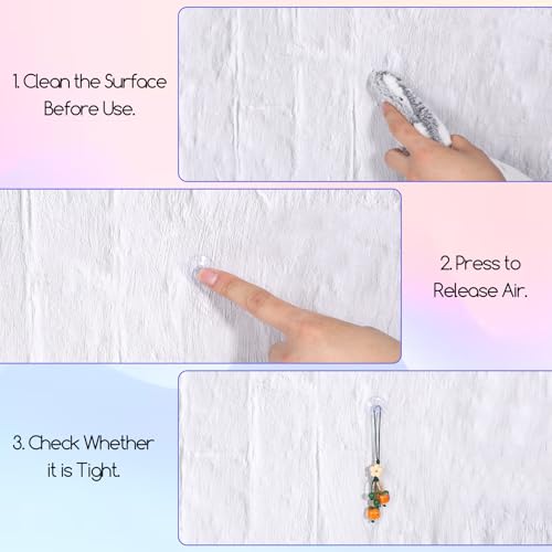 simarro 30Pcs Small Suction Cup, 2cm Glass Suction Without Hooks Extra Strong Adhesive Mini Suction for Home Kitchen Bathroom Wall Door Glass Window Car Shade