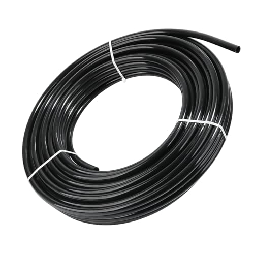 LokoCar Nylon Air Line 100ft 1/2" OD Pneumatic Nylon Tube DOT Approved SAE J844 Airline For Air Brake Tubing or Fluid Transfer Black - size: 1/2" OD 100 Feet