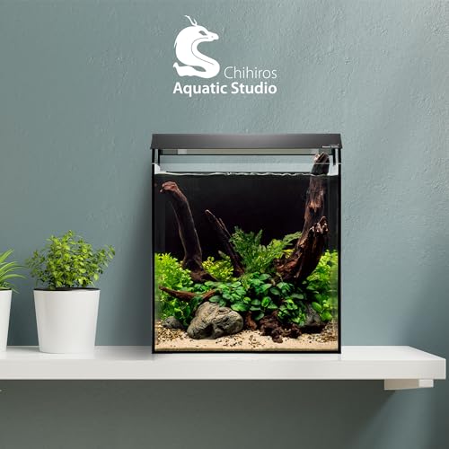 Chihiros Aquarium Light Shade with Mirror for WRGB II & WRGB II Slim - Reduces Light Spread for Live Plants, Fish Tank Accessories, LED Lighting Setup and Aquascaping - 30 cm - size: Light Shade w/ Mirror - 30cm