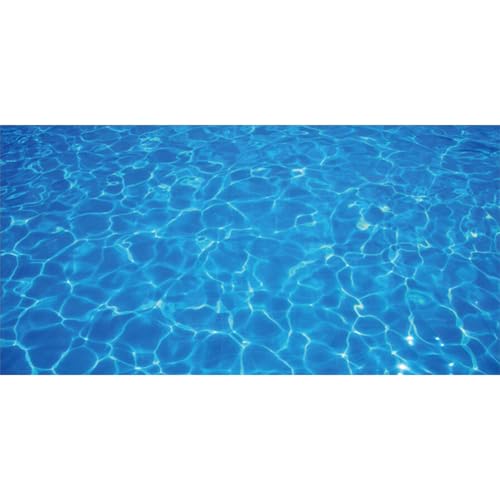 AWERT Vinyl 72x18 inches Underwater Aquarium Background Blue Ripped Water Fish Tank Background Swimming Pool Terrarium Background - size: 72x18in/180x45cm