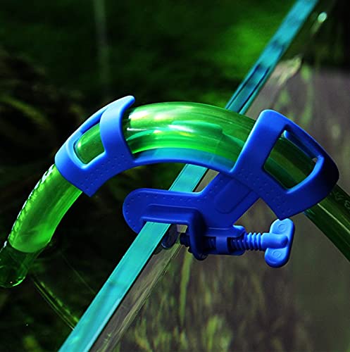LEILIN Fish tank water change fixing frame,aquarium water pipe link fixing frame,water pipe hose bracket,suction pipe fixing clip-oxygen pipe,aquarium hose clamp
