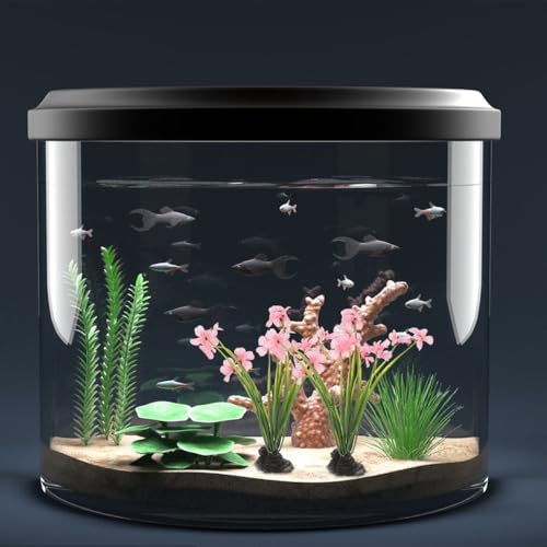 NOLITOY 2Pcs Pink Fish Tank Decor Aquarium Decoration- Betta Water Plants Decoration Models for Aquarium Decorative - size: 2pcs