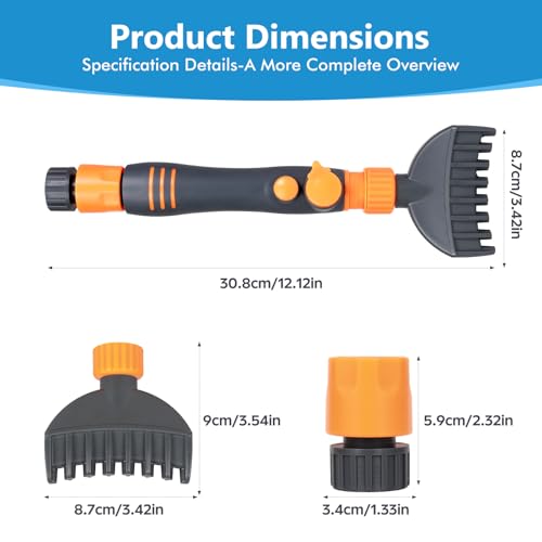 Pool Cartridge Filter Cleaner, Spa Filter Cleaner for Hot Tub Pool, Sturdy & Durable Comb Pool Filter Cartridge Cleaning Tool for Hot Tub, Clears Leaves, Debris, Filter Cartridge for Pool