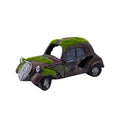 AUEAR, Aquarium Resin Car Ornament Truck Fish Tank Decorations Imitation Wreck Decor with Flocking Moss