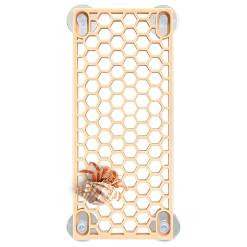 Hermit Crab Ladder Toy - Climbing Accessories for Reptiles, Lizards, Chameleons, Crab Habitat & Fish Tank Decoration Supplies (Yellow) - color: yellow
