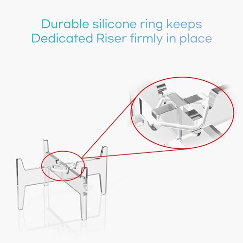 Aquarium Cleaner 2in1 Accessory – Riser (Adjustable Substrate Guard)
