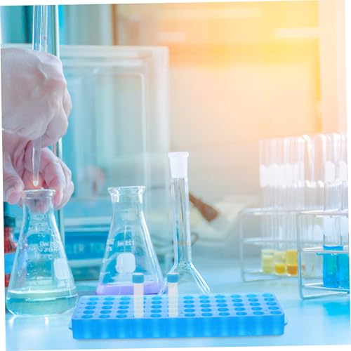 PRETYZOOM Test Tube Holder Rack Slot Organizer for Testing Tubes Storage for Scientific Experiments and Laboratory Use