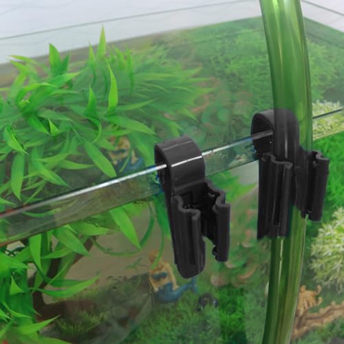 2pcs Fish for Tank Mounting Clip Water Pipe Hose Holder for Aquarium Air Pump Aquarium Pumps and Filters (2pcs) - color: 2pcs