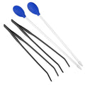 Abaodam 4Pcs Aquarium Cleaning Tools Durable Tweezers Pipette for Fish Tank Waste Removal for Aquatic Plants Substrate Maintenance
